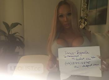 Tania Tequila, 28 Asian transgender escort, City of Toronto